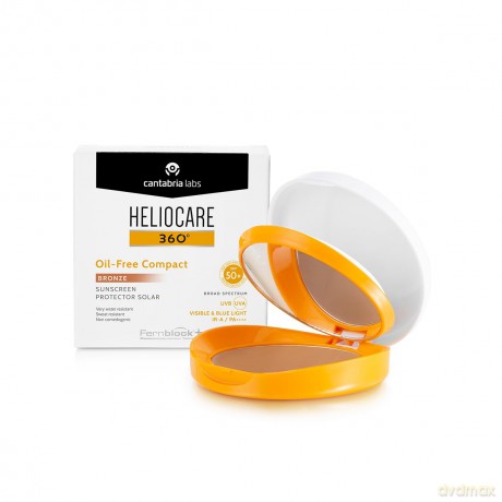 Heliocare Compact make-up SPF 50 (Oil-Free Compact) 10 g - Shade: Bronze dla kobiety