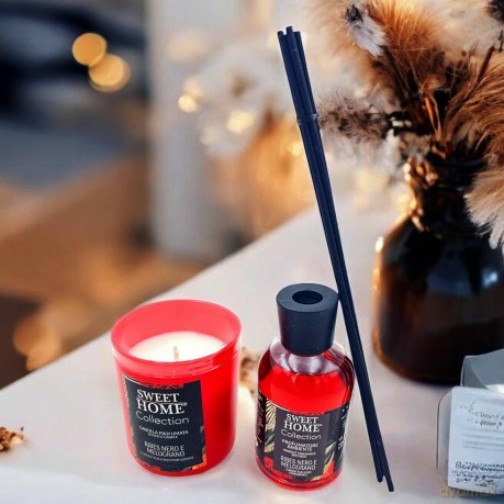 Sweet Home Collection Currant Black and Pomegranate gift set unisex
