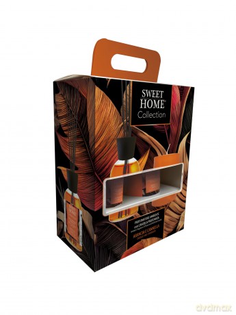 Sweet Home Collection Orange and Cinnamon gift set unisex