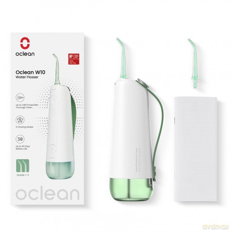 Oclean Oral shower W10 Green - 2 nozzles unisex