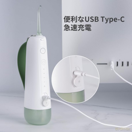 Oclean Oral shower W10 Green - 2 nozzles unisex