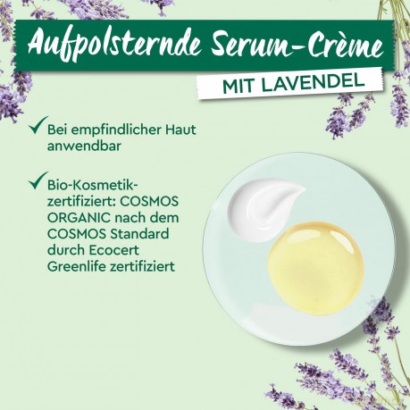 Garnier Cream serum against skin aging with essential lavender oil BIO (Serum Cream) 50 ml dla kobiety
