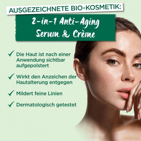 Garnier Cream serum against skin aging with essential lavender oil BIO (Serum Cream) 50 ml dla kobiety