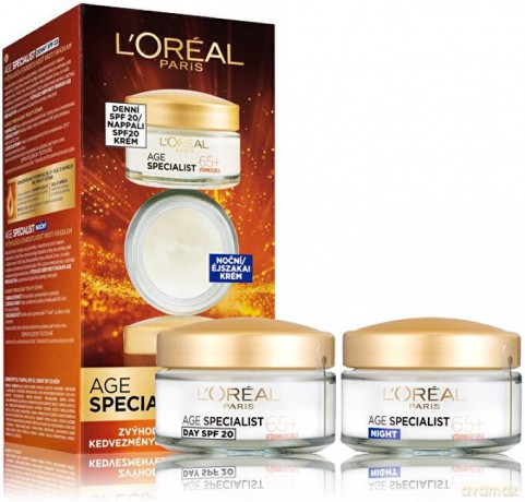 L´Oréal Paris Anti-wrinkle cosmetic set Age Specialist 65+ dla kobiety