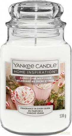 Yankee Candle Scented candle Home Inspiration large Candy Cane Milkshake 538 g unisex