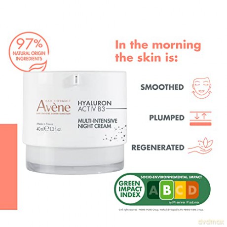 Avene Regenerating night cream Hyaluron Activ B3 (Multi-Intensive Night Cream) 40 ml dla kobiety
