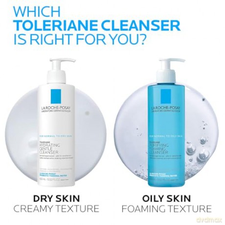La Roche Posay Cleansing foaming gel for sensitive skin Toleriane (Foaming Gel) - Volume: 400 ml unisex