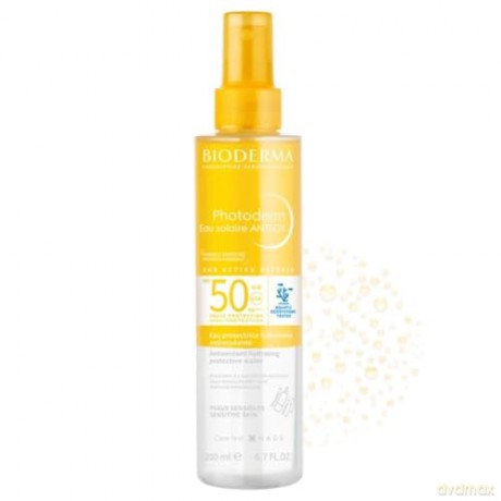 Bioderma Hydrating protective water SPF 50 Photoderm (Antioxidant Hydrating Protective Water) 200 ml unisex