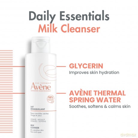 Avene Lait Démaquillant (Milk Cleanser) 200 ml dla kobiety