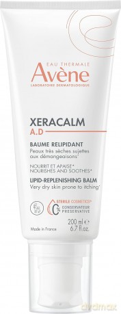 Avene Restoring balm for very dry and itchy skin XeraCalm AD (Lipid-Replenishing Balm) 200 ml unisex