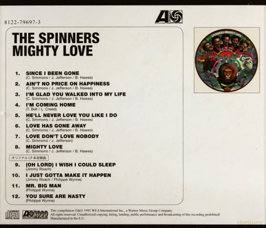 The Spinners: Mighty Love [CD]