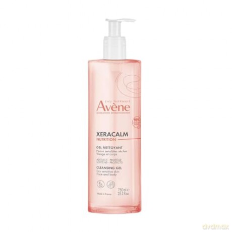 Avene Xeracalm Nutrition Face and Body Wash Gel (Cleansing Gel) - Volume: 750 ml unisex