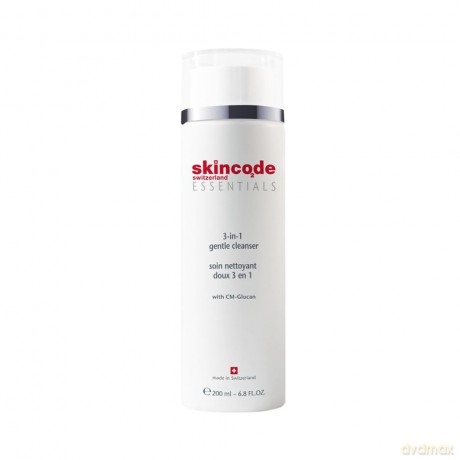 Skincode Gentle cleansing lotion 3-in-1 Essentials (Gentle Cleanser) 200 ml dla kobiety