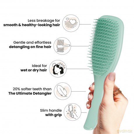 Tangle Teezer Ultimate Detangler Fine & Fragile Dark Teal Hair Brush dla kobiety
