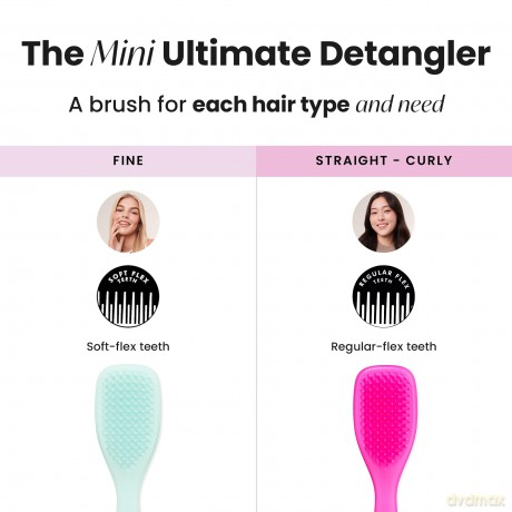 Tangle Teezer Hair brush Ultimate Detangler Mini Dopamine Pink dla kobiety