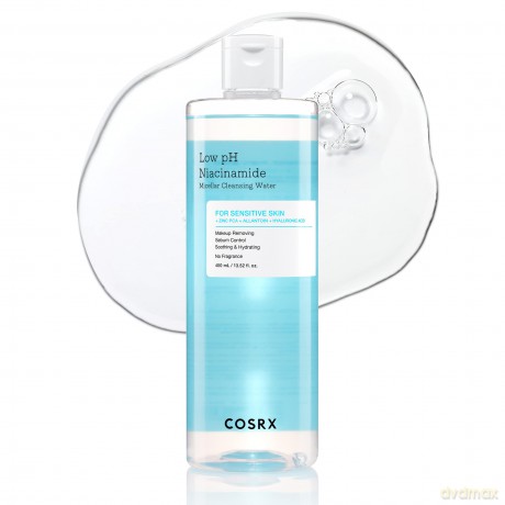 COSRX Micellar water for sensitive skin Niacinamide (Micellar Cleansing Water) 400 ml dla kobiety