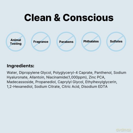 COSRX Micellar water for sensitive skin Niacinamide (Micellar Cleansing Water) 400 ml dla kobiety