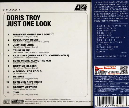 Doris Troy: Just One Look [CD]