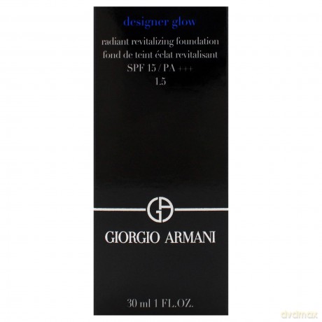 Giorgio Armani Brightening liquid make-up SPF 15 Designer Glow (Radiant Revitalizing Foundation) 30 ml - Shade: 1.5 dla kobiety