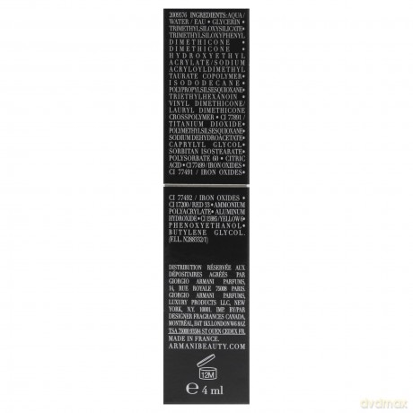 Giorgio Armani Liquid matte lipstick Lip Maestro Satin (Lip Color) 4 ml - Shade: 01 dla kobiety
