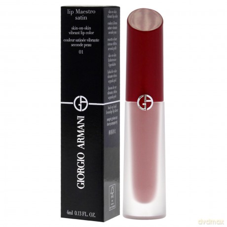 Giorgio Armani Liquid matte lipstick Lip Maestro Satin (Lip Color) 4 ml - Shade: 01 dla kobiety