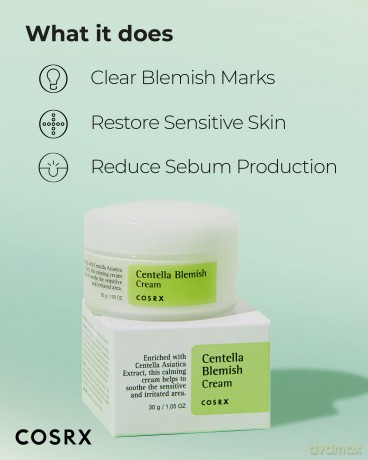 COSRX Soothing skin cream Centella Blemish (Cream) 30 g dla kobiety