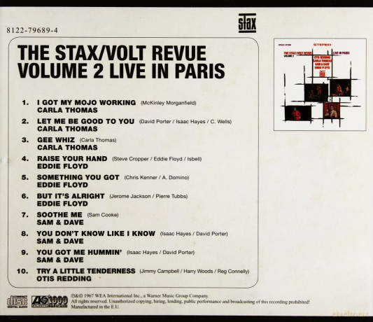 Various Artists: The Stax/Volt Revue Vol. 2 Live In Paris [CD]