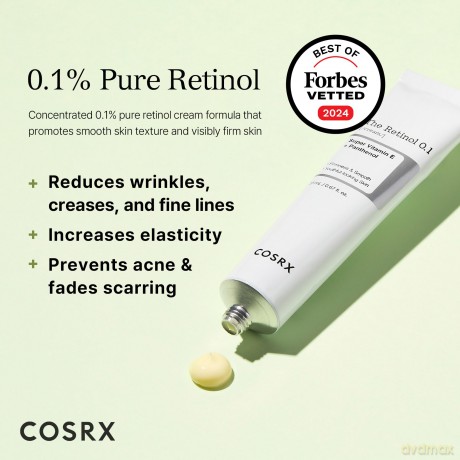 COSRX Skin cream with retinol 0.1 (Retinol Cream) 20 ml dla kobiety
