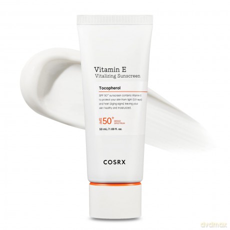 COSRX Vitalizing sunscreen with vitamin E SPF 50+ (Vitalizing Sunscreen) 50 ml dla kobiety