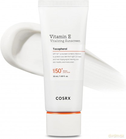 COSRX Vitalizing sunscreen with vitamin E SPF 50+ (Vitalizing Sunscreen) 50 ml dla kobiety