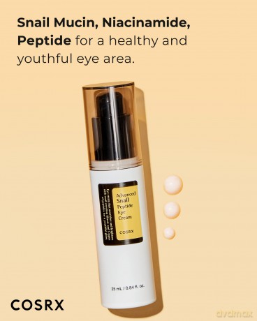 COSRX Eye cream with snail secretion Advanced Snail Peptide (Eye Cream) 25 ml dla kobiety