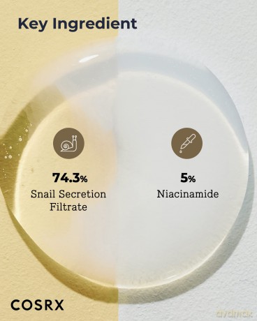 COSRX Skin emulsion with snail secretion (Advanced Snail Radiance Dual Essence) 80 ml dla kobiety