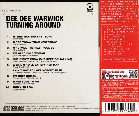 Dee Dee Warwick: Turning Around [CD]