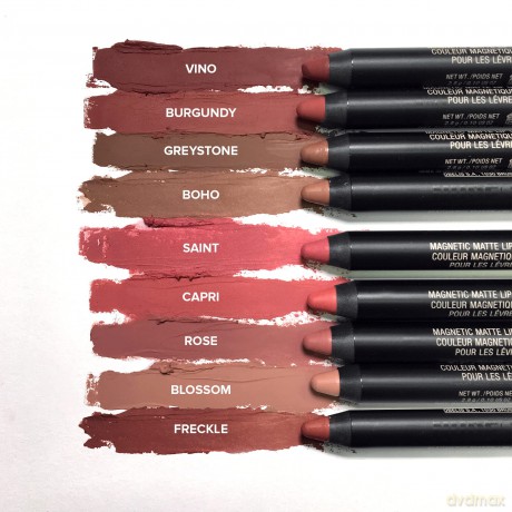 Nudestix Long-lasting matte lipstick and lip pencil (Magnetic Matte Lip Color) - Shade: Boho dla kobiety