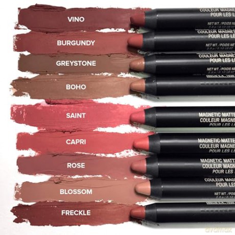 Nudestix Long-lasting matte lipstick and lip pencil (Magnetic Matte Lip Color) - Shade: Vino dla kobiety