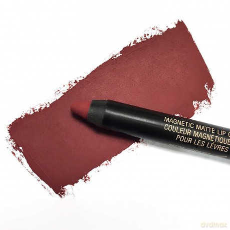 Nudestix Long-lasting matte lipstick and lip pencil (Magnetic Matte Lip Color) - Shade: Burgundy dla kobiety