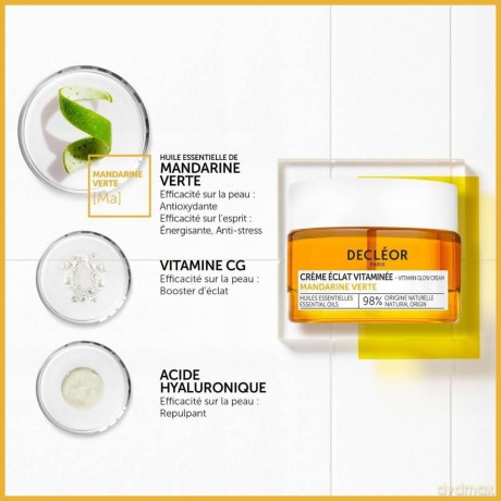 Decléor Brightening skin cream Green Mandarin (Vitamin Glow Cream) 50 ml dla kobiety