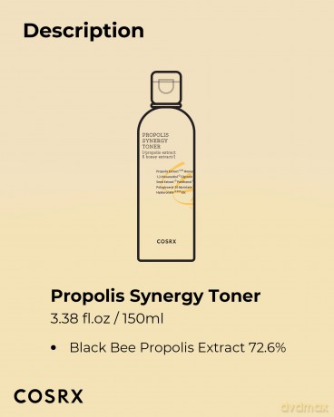 COSRX Soothing tonic with propolis Full Fit Propolis Synergy (Soothing Toner) - Volume: 150 ml dla kobiety