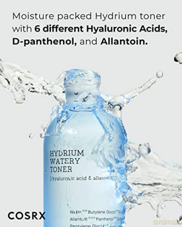 COSRX Hydrium Watery skin tonic (Face Toner) - Volume: 50 ml dla kobiety
