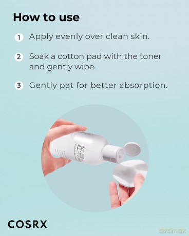 COSRX Daily toner with AHA and BHA acids and vitamin C (Daily Toner) - Volume: 150 ml dla kobiety