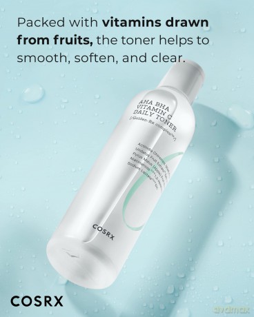 COSRX Daily toner with AHA and BHA acids and vitamin C (Daily Toner) - Volume: 150 ml dla kobiety