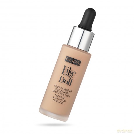 PUPA Milano Liquid makeup SPF 15 Like A Doll (Perfecting Make-Up Fluid) 30 ml - Shade: 020 Light Beige dla kobiety