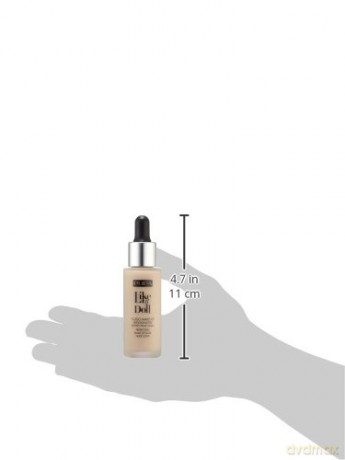 PUPA Milano Liquid makeup SPF 15 Like A Doll (Perfecting Make-Up Fluid) 30 ml - Shade: 010 Porcelain dla kobiety