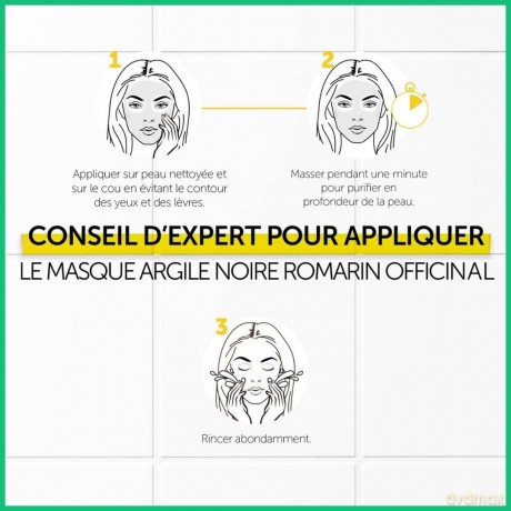 Decléor Face mask Rosemary Officinalis (Black Clay Mask) 50 ml dla kobiety