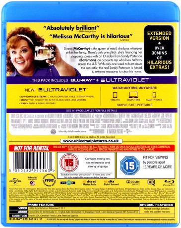 Identity Thief [Blu-Ray]