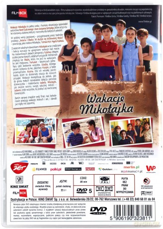 Wakacje Mikołajka [DVD]