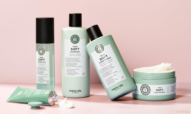 Maria Nila True Soft hair care gift set dla kobiety