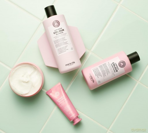 Maria Nila Luminous Color hair care gift set dla kobiety