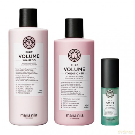 Maria Nila Pure Volume hair care gift set dla kobiety