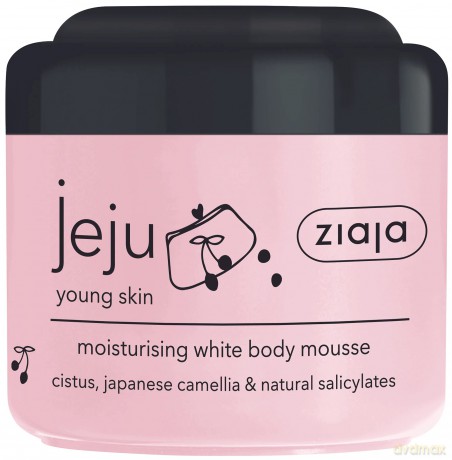 Ziaja White body foam Jeju Young Skin (Moisturizing White Body Mousse) 200 ml dla kobiety